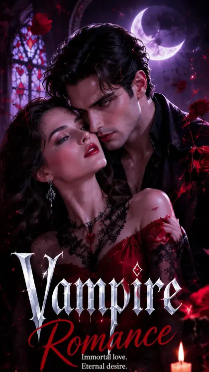 Vampire romance short drama cover